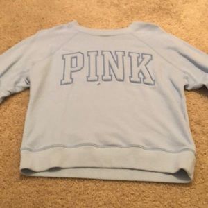 pink sweatshirt